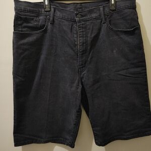 Levi's Black Denim Jean Shorts